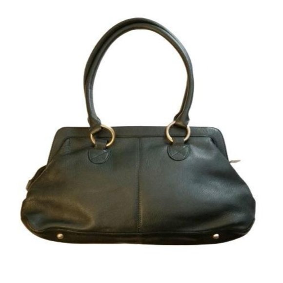 Hobo International Shoulder Bag Leather Green - Picture 1 of 10